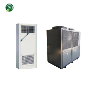 75KW 落地式二氧化碳热泵热风机，用于空间供暖和温室
