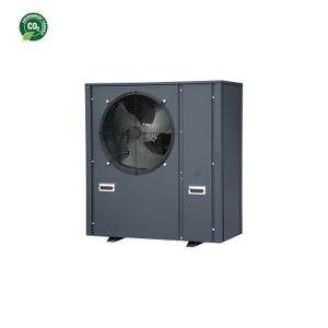 8KW 全直流变频空气源二氧化碳热泵，用于住宅热水和采暖